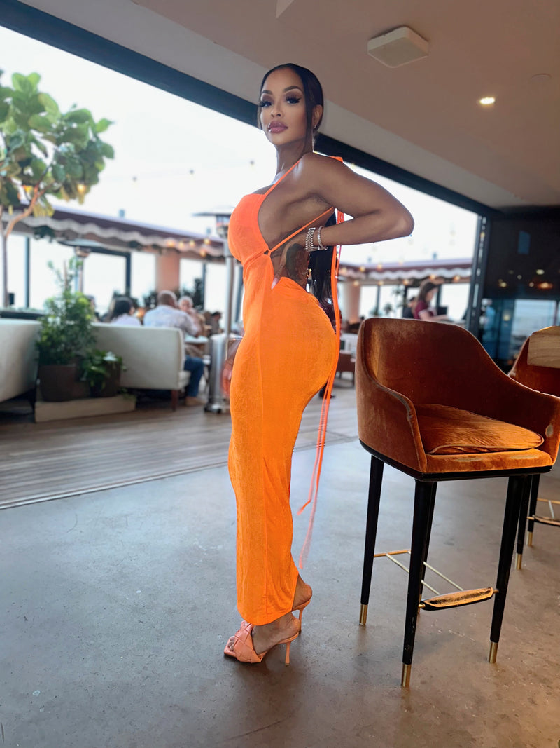Tangerine Dream Maxi Dress